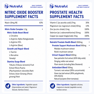 Nitric Oxide & Prostate Health Capsules